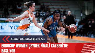 Eurocup Women Çeyrek Finali Kayseri'de başlıyor