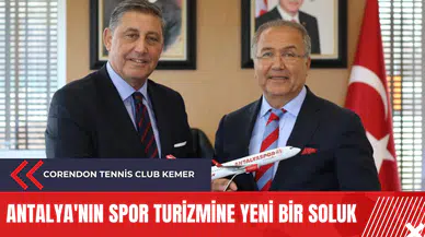 Corendon Tennis Club Kemer: Antalya'nın spor turizmine yeni bir soluk