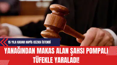 Yanağından Makas Alan Şahsı Pompalı Tüfekle Yaraladı!