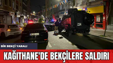 Kağıthane'de Bekçilere Saldırı: Bir Bekçi Yaralı