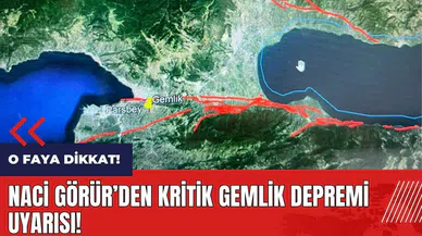 Naci Görür'den kritik Gemlik depremi uyarısı