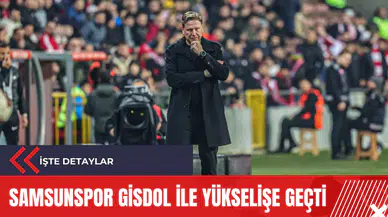 Samsunspor Gisdol ile yükselişe geçti