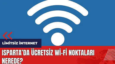 Isparta'da ücretsiz Wi-Fi noktaları nerede?