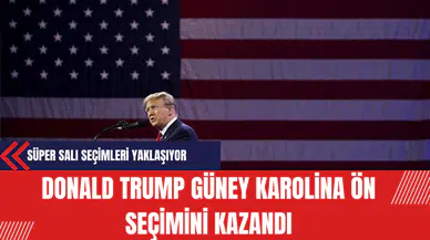 Donald Trump Güney Karolina Ön Seçimini Kazandı!