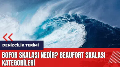 Bofor Skalası Nedir? Beaufort Skalası kategorileri