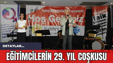 Eğitimcilerin 29. yıl coşkusu