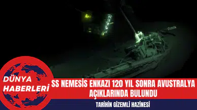 SS Nemesis Enkazı 120 Yıl Sonra Avustralya Açıklarında Bulundu!