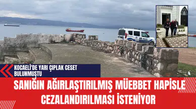 Kocaeli'de Yarı Ç*plak Ces*t Bulunmuştu: Sanığın Ağırlaştırılmış Müebbet Hapisle Cezalandırılması İsteniyor