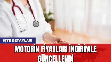 Motorin fiyatları indirimle güncellendi