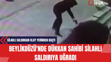 Beylikdüzü'nde Dükkan Sahibi Silahlı Saldırıya Uğradı: Silahlı Saldırgan Olay Yerinden Kaçtı