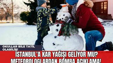 İstanbul'a Kar Yağışı Geliyor mu? Meteorologlardan Bomba Açıklama! Okullar Bile Tatil Olabilir!