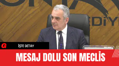 Mesaj Dolu Son Meclis