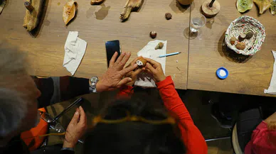 Doğal atıklar sanata dönüşüyor