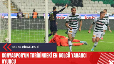 Konyaspor'un tarihindeki en golcü yabancı oyuncu: Sokol Cikalleshi