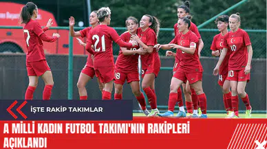 A Milli Kadın Futbol Takımı'nın rakipleri açıklandı