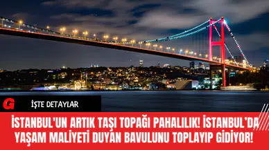 İstanbul'un Artık Taşı Topağı Pahalılık! İstanbul’da Yaşam Maliyeti Duyan Bavulunu Toplayıp Gidiyor!