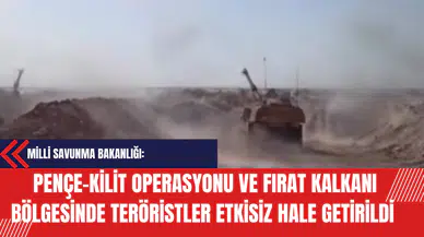 MSB: Pençe-Kilit Operasyonu ve Fırat Kalkanı Bölgesinde P*K’lı Ter*ristler Etkisiz Hale Getirildi