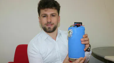 Diyarbakır'da deprem sensörü üreten öğretmen, patent almak istiyor...