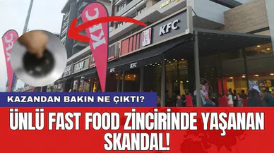 Ünlü fast food zincirinde yaşanan skandal! Kazandan bakın ne çıktı?