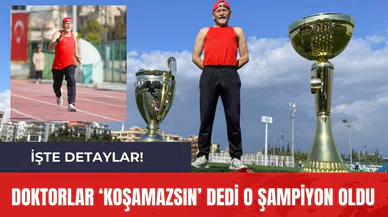 Doktorlar ‘Koşamazsın’ Dedi O Türkiye Şampiyonu Oldu!