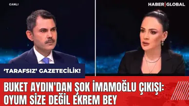 Buket Aydın'dan şok İmamoğlu çıkışı: Oyum size değil Ekrem Bey