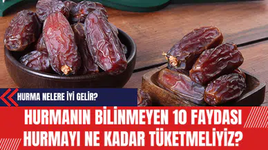 Hurmanın Bilinmeyen 10 Faydası: Nelere İyi Gelir? Hurmayı Ne Kadar Tüketmeliyiz?