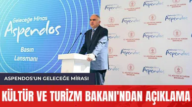 Kültür ve Turizm Bakanı'ndan Açıklama!