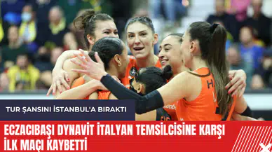Eczacıbaşı Dynavit İtalyan temsilcisine karşı ilk maçı kaybetti