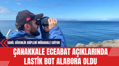 Çanakkale Eceabat Açıklarında Lastik Bot Alabora Oldu: 12 Kişi Hayatını Kaybetti