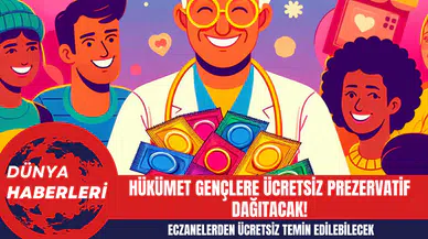 Hükümet Gençlere Ücretsiz Prezervatif Dağıtacak!