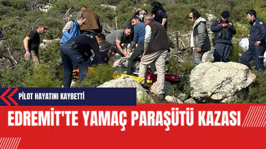 Edremit'te Yamaç Paraşütü Kazası: Pilot Hayatını Kaybetti