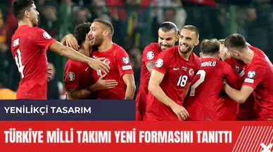 Türkiye Milli Takımı yeni formasını tanıttı