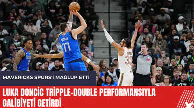Luka Doncic tripple-double performansıyla galibiyeti getirdi