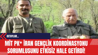 Milli İstihbarat Teşkilatı PK* İran Gençlik Koordinasyonu Sorumlusunu Etkisiz Hale Getirdi!