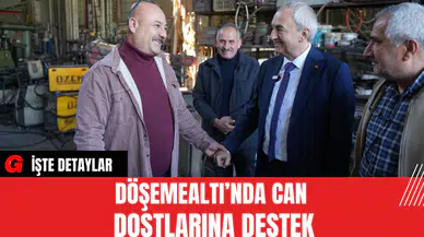Döşemealtı’nda Can Dostlarına Destek