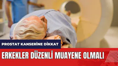 Prostat kanserine dikkat! Erkekler düzenli muayene olmalı