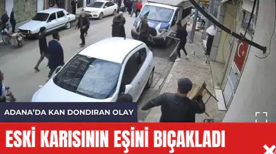 Eski karsının eşini bıçakladı!
