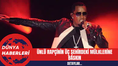 Ünlü Rapçinin Üç Şehirdeki Mülklerine Baskın