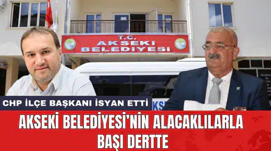 Akseki Belediyesi’nin alacaklılarla başı dertte