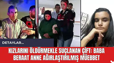 Kızlarını Öldürmekle Suçlanan Çift: Baba Beraat Anne Ağırlaştırılmış Müebbet