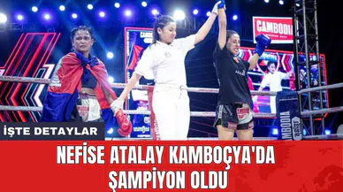 Nefise Atalay Kamboçya'da şampiyon oldu