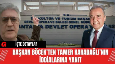 Başkan Böcek’ten Tamer Karadağlı’nın İddialarına Yanıt