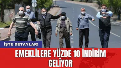 Emeklilere yüzde 10 indirim geliyor