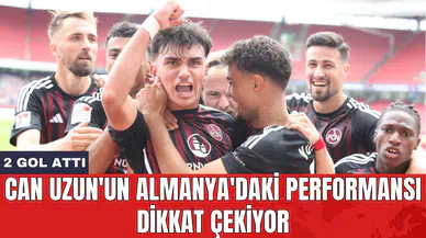 Can Uzun'un Almanya'daki performansı dikkat çekiyor
