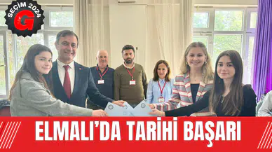 Elmalı’da tarihi başarı