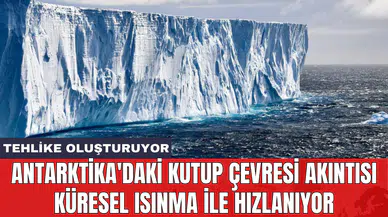 Antarktika'daki Kutup Çevresi Akıntısı küresel ısınma ile hızlanıyor