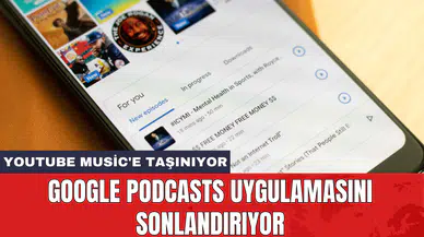 Google Podcasts uygulamasını sonlandırıyor
