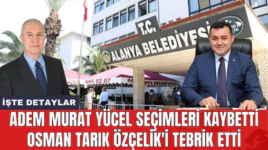 Adem Murat Yücel seçimleri kaybetti: Osman Tarık Özçelik'i tebrik etti
