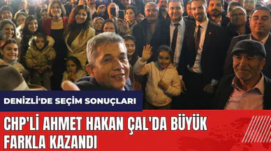 CHP'li Ahmet Hakan Çal'da büyük farkla kazandı