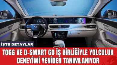 Togg ve D-Smart GO iş birliğiyle yolculuk deneyimi yeniden tanımlanıyor